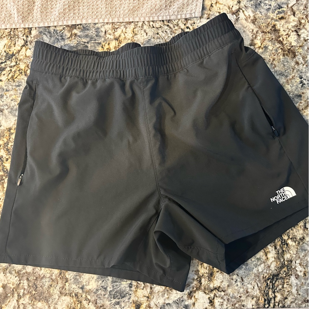 The North Face Black Elastic Waistband Shorts